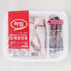 하림 닭볶음탕용 닭고기 750g + 매콤양념소스 세트 150g (냉장), 1세트