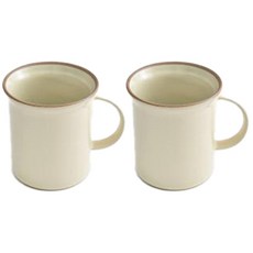 ERATO 韓國製 Marre Cafe 大馬克杯 400ml, 2個, 霧灰色