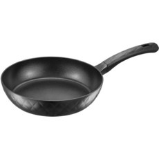 LocknLock 樂扣樂扣 IH爐適用Salon系列菱格紋鑄造不沾平底鍋, 28cm, 1個