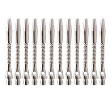 NEOLIN 運動玩具 鋁製飛鏢桿 桿身 35mm, 12個, 銀色