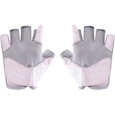 His Plan 防滑瑜珈皮拉提斯手套 雙手組, 粉紅色, 1套