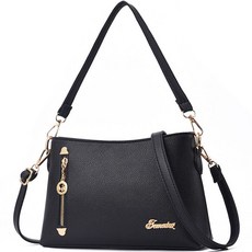 donnashop Austin 女士斜揹包 sc-41763, 黑色