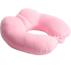 雙峰U型頸枕, 粉色