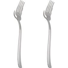 韓國製主餐義大利麵叉, 2個, 不鏽鋼