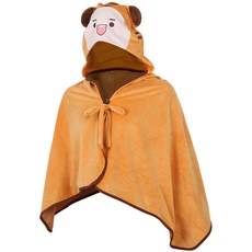 LOCKERDIUM KIA老虎Hoya毛毯毯子, 橘色