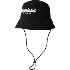 Cleveland GOLF 高爾夫保暖刷毛大標誌刺繡漁夫帽 CGUCP24020, 黑色, 1個