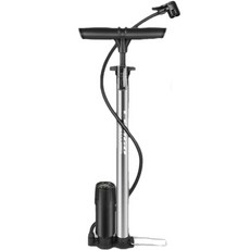 Largo Shredder Presta高壓計量自行車打氣筒, 銀, 1個