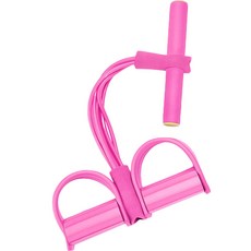 바이비드 페달형 전신 튜빙밴드 6선, 핑크