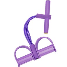 바이비드 페달형 전신 튜빙밴드 6선, 보라