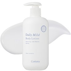 Coréana 日常溫和保濕鎮靜身體乳, 500ml, 1個