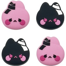 Upmarket 任天堂 Switch Joy-Con 搖桿帽 不良兔 2款 x 2入 組, 1套, 單一商品