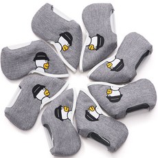 KAKAOFRIENDSGOLF Kakao Friends高爾夫都市純色鐵桿套, TUBE