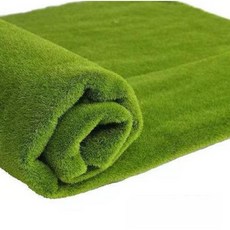 Salz比天然人造草皮地板 1*1m, 綠色平面苔蘚, 1個