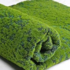 Salz比天然人造草皮地板 1*1m, 綠點苔蘚, 1個