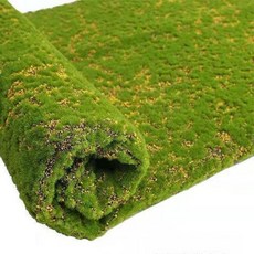 Salz比天然人造草皮地板 1*1m, 黃色斑點苔蘚, 1個