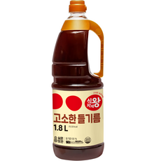 Sikjajaewang 香醇紫蘇油, 1個, 1.8L