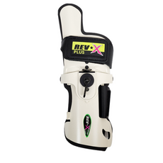 REV-X Plus 眼鏡蛇保齡球護腕 右手, 白色