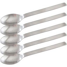 Table Art 韓國製智慧茶匙, 5個, 銀色