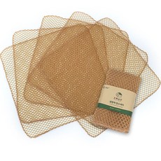 chorokseupguan Return to Nature 零廢棄生物可分解PLA網紗菜瓜布, 5入, 1個