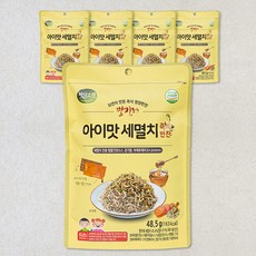 바다소리 별미레 아이맛 세멸치, 48.5g, 5봉