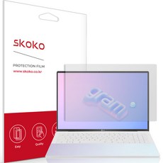 스코코 노트북 지문방지 저반사 액정보호필름, 1개