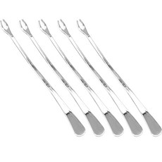 Willive 韓國產 304不鏽鋼 龍蝦叉 螃蟹叉, 銀色, 5個