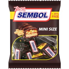 beyoglu cikolata Togo球形迷你牛軋巧克力棒, 500g, 1個