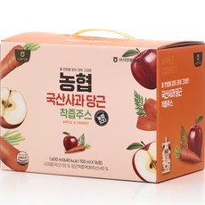 Nonghyup 韓國產蘋果紅蘿蔔汁, 100ml, 16個