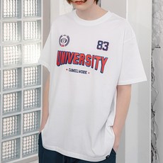 카멜워크 유니버시티 챔피온 통기성 반팔 티셔츠