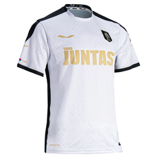 TODO JUNTAS 針織短袖皇家領圍脖上衣