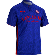 TODO JUNTAS 針織短袖亨利領玫瑰上衣