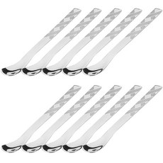 Willive Haemo 韓國製不鏽鋼 Zen Cutlery 蝴蝶結茶匙, 10個, 單品