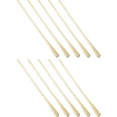 HAEMO Willive 韓國製 304不鏽鋼 鈦金攪拌棒 中, 10個, 單品