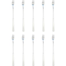 HAEMO Willib 304不鏽鋼愛心切菜餐具茶叉 長, 10個, 單品