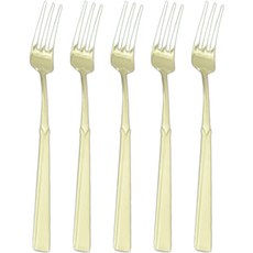 HAEMO Willive 韓國製 304不鏽鋼 愛心 鈦金餐具 茶叉 小, 5個, 單品