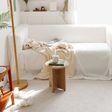 CASA VERDE 棉質沙發罩, 白色