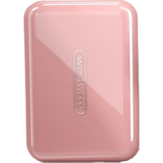 메리길드 틀니 치아교정기 보관함 케이스, 핑크, 1개