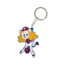 SAMSUNG Lions 三星獅 角色鑰匙圈 粉色Leo, 單一顏色