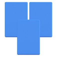 유진토피아 요가블럭 3p, 블루