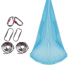 Yoonslabs 家用彈力繩結瑜珈吊床, 天藍色, 1個