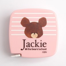 布蘭登 小熊學校 自動捲尺 2m No 1785, 粉紅色, 1個