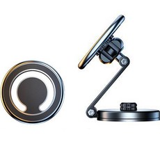 MURRAY MagSafe 車用手機支架 + 指環扣套組, 黑色, 1套