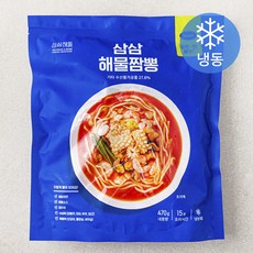 삼삼해물 삼삼 해물짬뽕 밀키트 (냉동), 470g, 1개