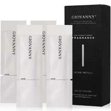 GIOVANNY 차량용 스틱 디퓨저 리필, 아베피치, 4개