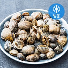 엠수산 국내산 서해 태안반도 참바지락 (냉동), 1kg, 1개