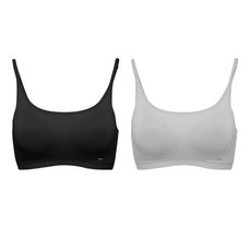 韓國 Elife 青少年柔軟莫代爾無鋼圈一體成型學生內衣肩帶2件組