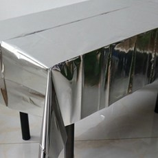 Market Pio一次性鋁箔派對桌布 款式5 137*183cm, 5個, 1入