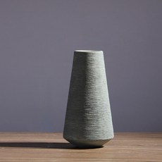 쿠마우 품격있는 세라믹 화병, 그레이