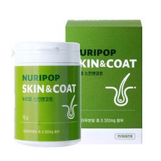 누리팝 반려동물 영양제, 피부/피모, 70g, 1개