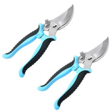 現代生活彩色園藝剪刀 藍色, 2個